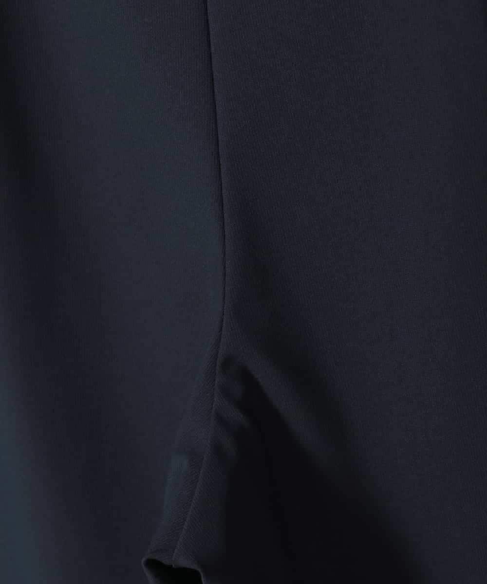 RLLFD51190 HIROKO BIS GRANDE(ヒロコ ビス グランデ) ハイストレッチセミワイドパンツ ネイビー