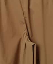RLLFQ02230 HIROKO BIS GRANDE(ヒロコ ビス グランデ) 【洗濯機で洗える】コットンライクタフタパンツ ベージュ