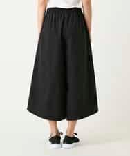 RLLGE11310 HIROKO BIS GRANDE(ヒロコ ビス グランデ) 【大きいサイズ】サークルヘムドレープフレアパンツ /洗える カーキ