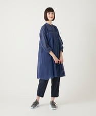 RLLGE40250 HIROKO BIS GRANDE(ヒロコ ビス グランデ) 【大きいサイズ】ウエストギャザーストレッチパンツ /洗濯機で洗える ホワイト