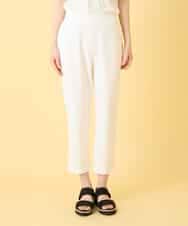 RLLGE55210 HIROKO BIS GRANDE(ヒロコ ビス グランデ) 【先行予約/大きいサイズ】エアリーフィット2WAYストレッチパンツ ホワイト