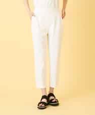 RLLGE55210 HIROKO BIS GRANDE(ヒロコ ビス グランデ) 【先行予約/大きいサイズ】エアリーフィット2WAYストレッチパンツ ホワイト