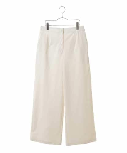 RLLGX12250 HIROKO BIS GRANDE 【大きいサイズ】ストレッチツイルワイドパンツ /洗える