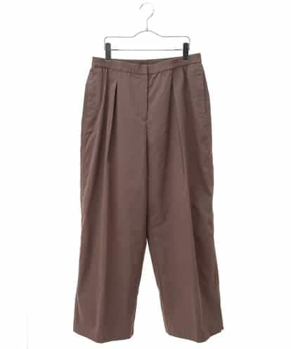 RLLJW31280 HIROKO BIS GRANDE 【大きいサイズ】ハイライズタックワイドパンツ /洗濯機で洗える