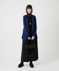 RLLLE01200 HIROKO BIS GRANDE(ヒロコ ビス グランデ) 【大きいサイズ】タフタジョイント切り替えデザインパンツ /洗濯機で洗える ブラウン