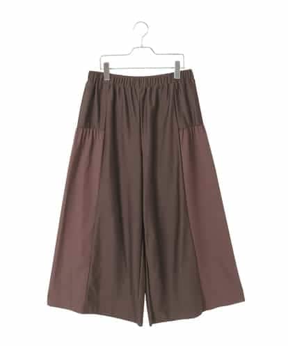 RLLLE01200  【大きいサイズ】タフタジョイント切り替えデザインパンツ