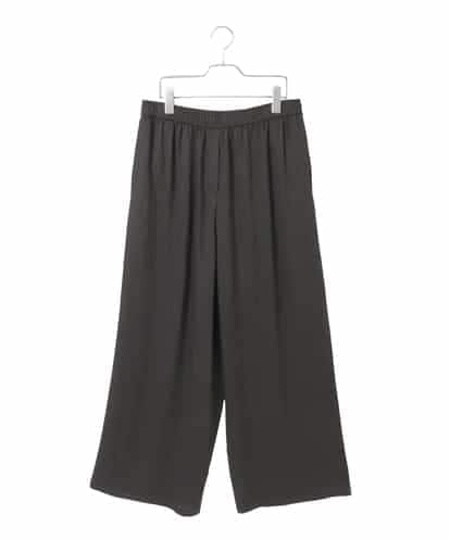 RLLLE12300  【大きいサイズ】ワッシャーツイルデザインワイドパンツ