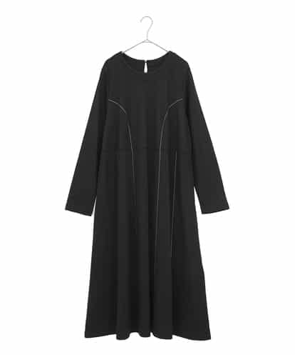 RLPAE42510  ラインアクセント切り替えデザインポンチワンピース