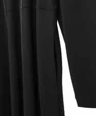 RLPAE42510 HIROKO BIS GRANDE(ヒロコ ビス グランデ) ラインアクセント切り替えデザインポンチワンピース ブラック