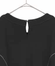 RLPAE42510 HIROKO BIS GRANDE(ヒロコ ビス グランデ) ラインアクセント切り替えデザインポンチワンピース ブラック