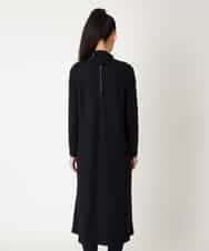 RLPAF02410 HIROKO BIS GRANDE(ヒロコ ビス グランデ) 【大きいサイズ】スムースウールAラインジャンパースカート ブラック