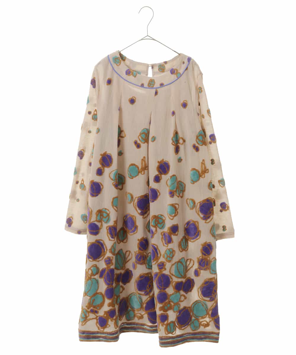 フラワー柄コクーンシルエットワンピース ワンピース Hiroko Bis Grande ヒロコ ビス グランデ イトキンオンラインストア