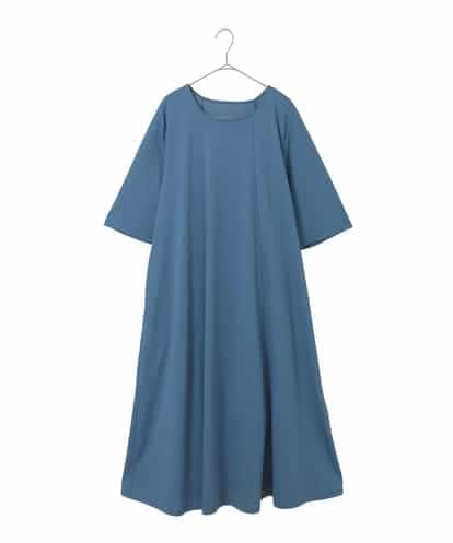 RLPFD37380 HIROKO BIS GRANDE 切り替えフレアジャージーワンピース