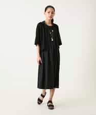 RLPFD37380 HIROKO BIS GRANDE(ヒロコ ビス グランデ) 切り替えフレアジャージーワンピース ブルー