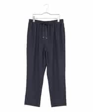 RLQAE30210 HIROKO BIS GRANDE(ヒロコ ビス グランデ) 裏起毛ジョガープルオンパンツ ネイビー