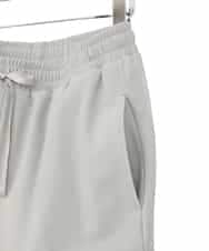 RLQAE30210 HIROKO BIS GRANDE(ヒロコ ビス グランデ) 裏起毛ジョガープルオンパンツ グレー