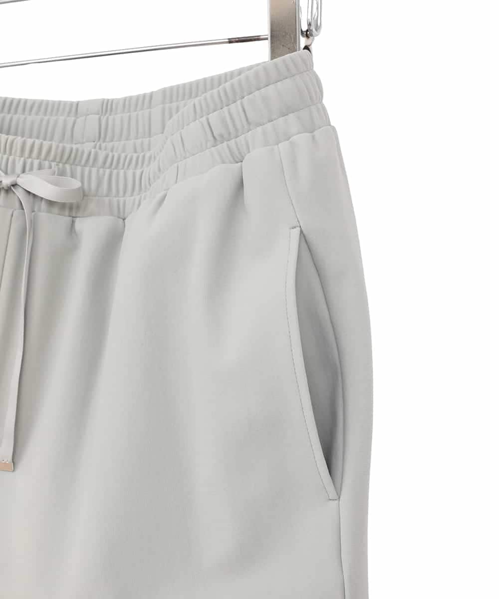 RLQAE30210 HIROKO BIS GRANDE(ヒロコ ビス グランデ) 裏起毛ジョガープルオンパンツ グレー