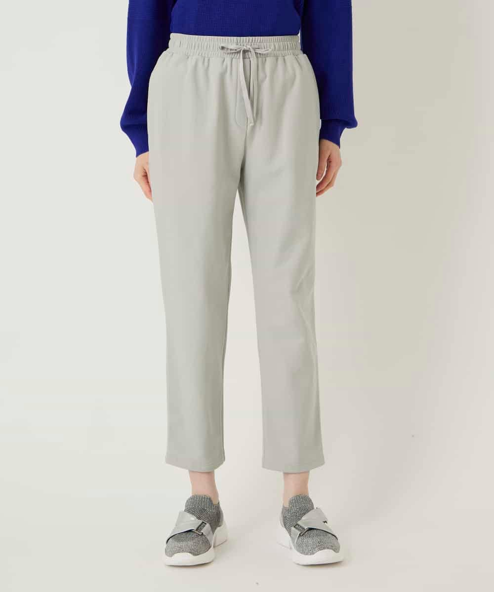 RLQAE30210 HIROKO BIS GRANDE(ヒロコ ビス グランデ) 裏起毛ジョガープルオンパンツ グレー