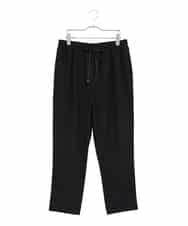 RLQAE30210 HIROKO BIS GRANDE(ヒロコ ビス グランデ) 裏起毛ジョガープルオンパンツ ブラック