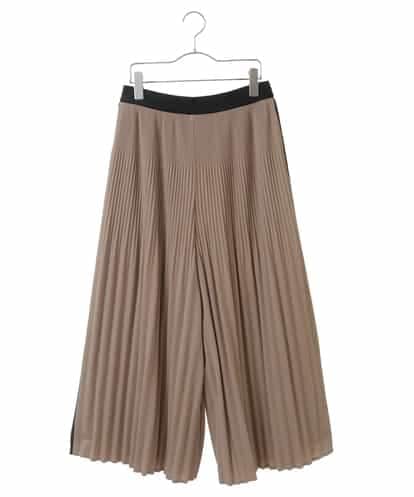 RLQLT51310 HIROKO BIS GRANDE ニュアンスプリーツフレアパンツ