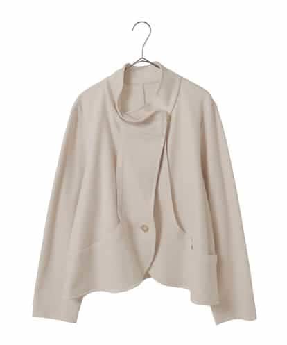 RLTAF01380 HIROKO BIS GRANDE 【大きいサイズ】スムースウールコンパクトジャケット