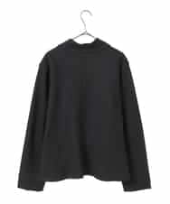 RLTAF01380 HIROKO BIS GRANDE(ヒロコ ビス グランデ) 【大きいサイズ】スムースウールコンパクトジャケット ブラック