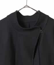 RLTAF01380 HIROKO BIS GRANDE(ヒロコ ビス グランデ) 【大きいサイズ】スムースウールコンパクトジャケット ブラック