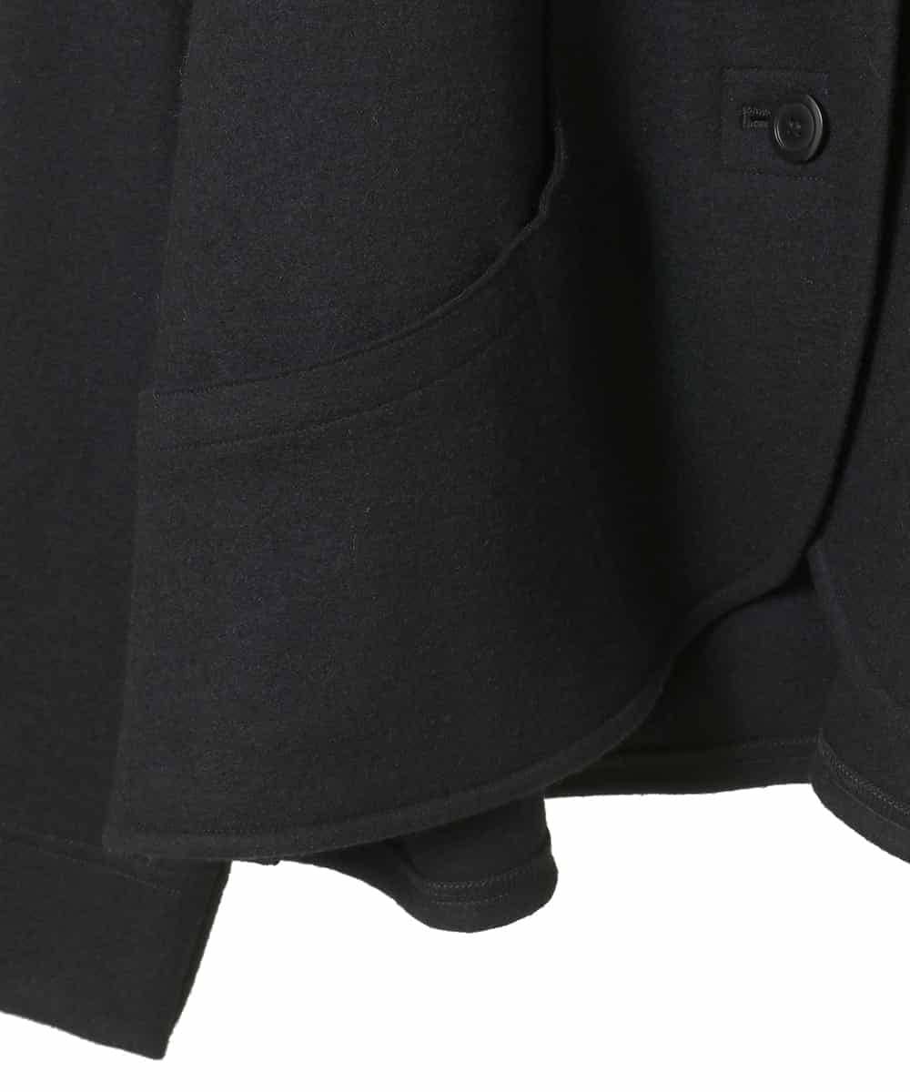 RLTAF01380 HIROKO BIS GRANDE(ヒロコ ビス グランデ) 【大きいサイズ】スムースウールコンパクトジャケット ブラック