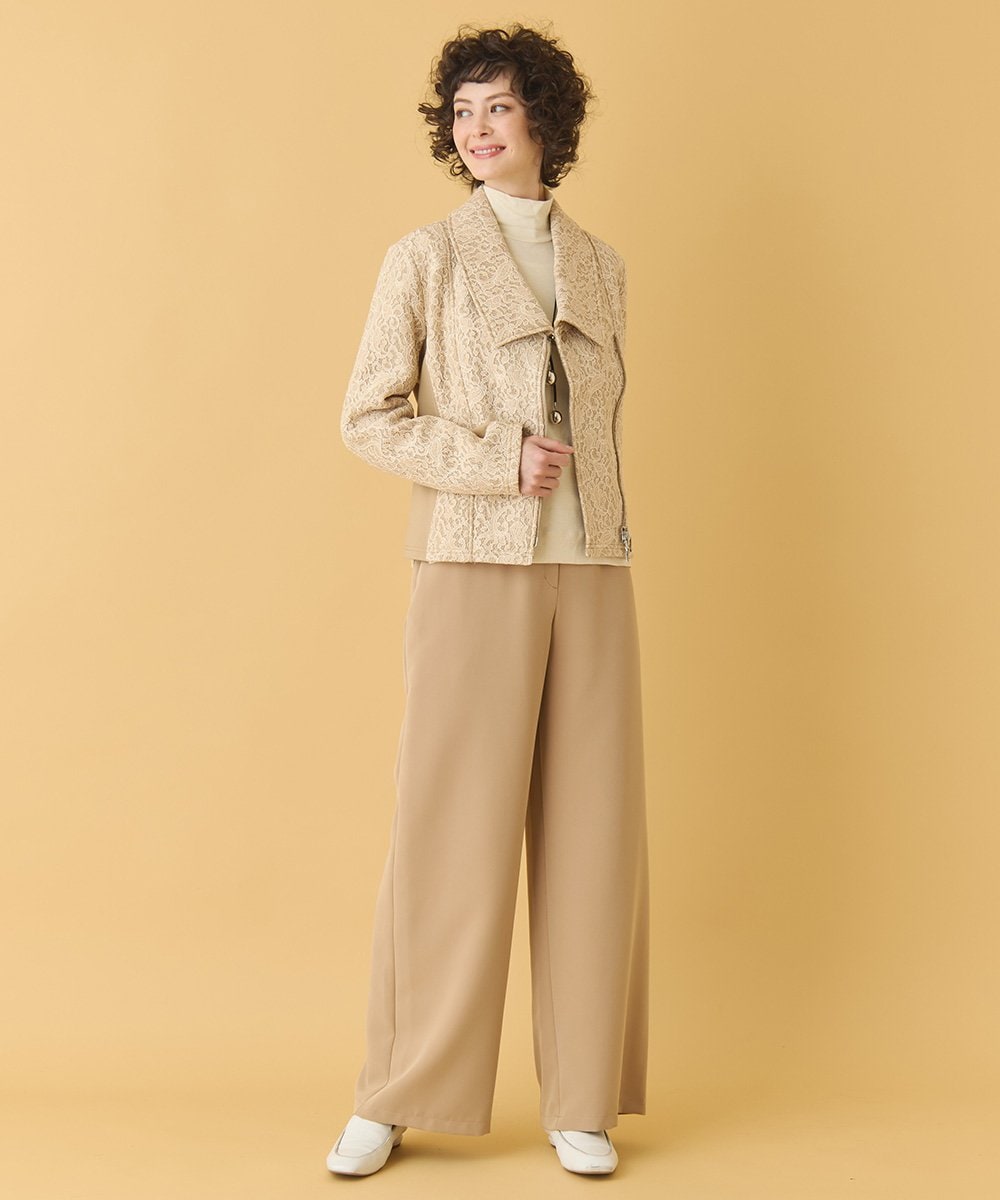 HIROKO BIS ヒロコビス　新品・未使用品　ジャケット　ライダース風 HIROKO BIS ヒロコビス 新品 未使用品 ジャケット ライダ ス風