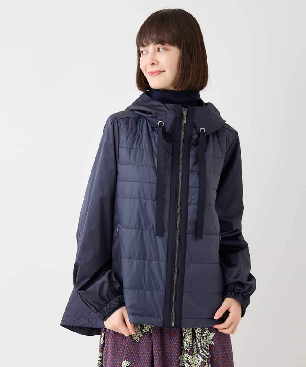 大きいサイズ】パデッドジップアップジャケット(その他のコート