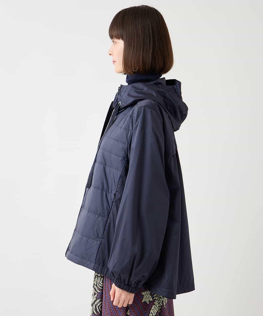 charinkoアウター 大きいサイズ】パデッドジップアップジャケット(その他のコート