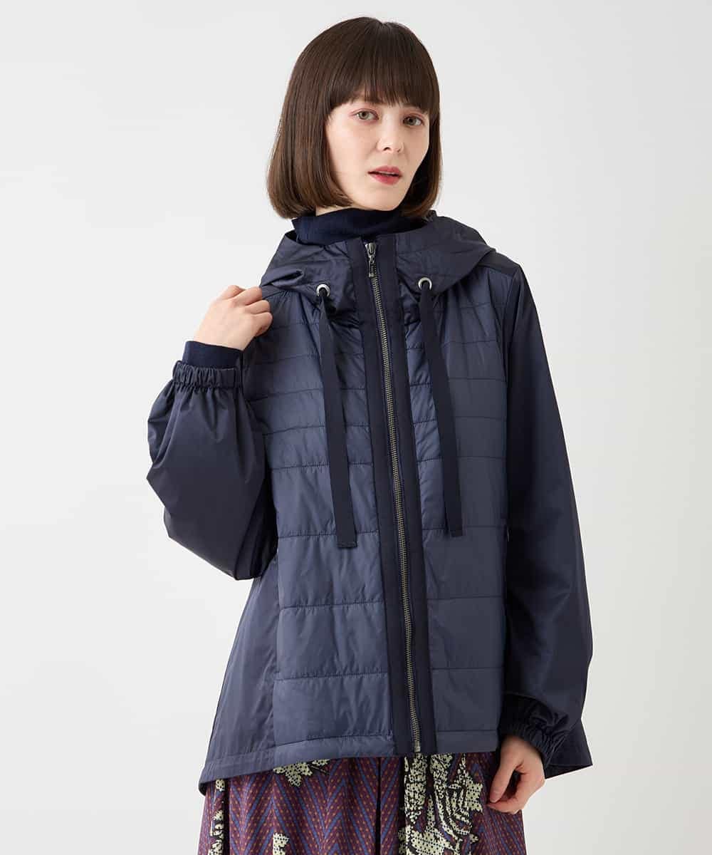大きいサイズ】パデッドジップアップジャケット(その他のコート