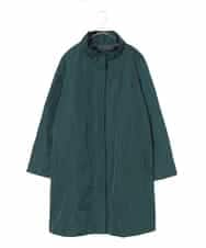RLUAD01560 HIROKO BIS GRANDE(ヒロコ ビス グランデ) 【大きいサイズ】メモリータフタフリルカラーコート グリーン