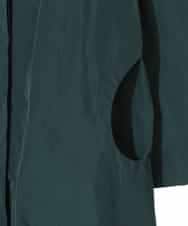 RLUAD01560 HIROKO BIS GRANDE(ヒロコ ビス グランデ) 【大きいサイズ】メモリータフタフリルカラーコート グリーン