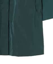 RLUAD01560 HIROKO BIS GRANDE(ヒロコ ビス グランデ) 【大きいサイズ】メモリータフタフリルカラーコート グリーン