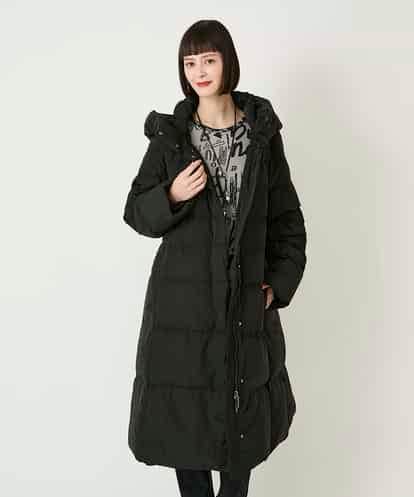 RLUAD56650 HIROKO BIS GRANDE ロング丈フーディーダウンコート