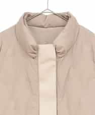 RLUAE05450 HIROKO BIS GRANDE(ヒロコ ビス グランデ) 圧着キルトジョイントデザインコート ベージュ