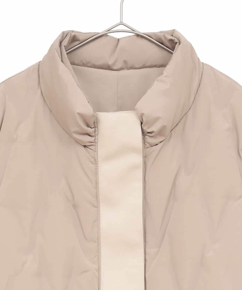 RLUAE05450 HIROKO BIS GRANDE(ヒロコ ビス グランデ) 圧着キルトジョイントデザインコート ベージュ