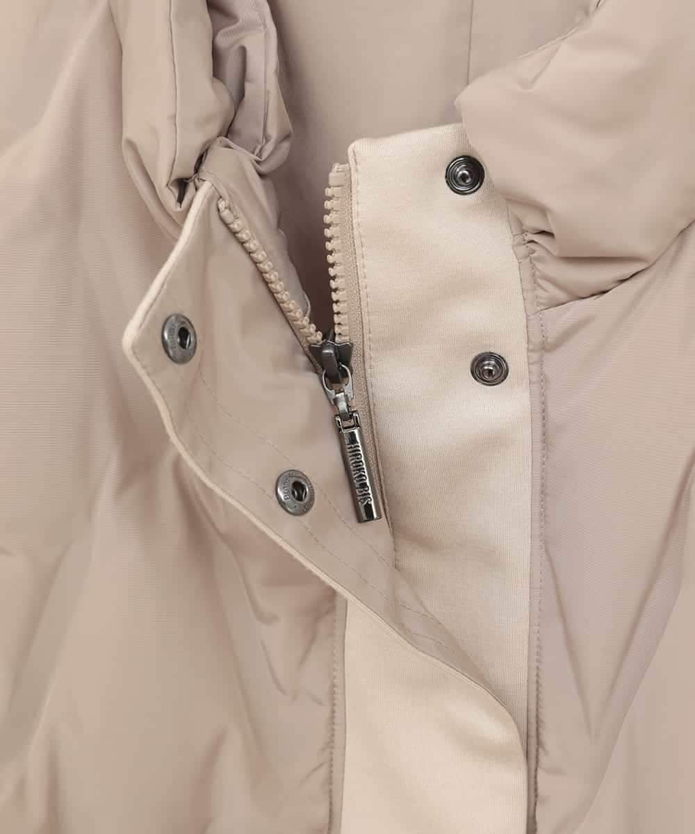 RLUAE05450 HIROKO BIS GRANDE(ヒロコ ビス グランデ) 圧着キルトジョイントデザインコート ベージュ