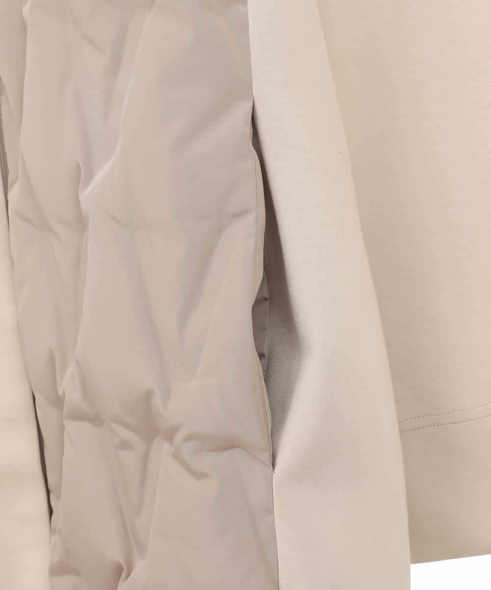 RLUAE05450 HIROKO BIS GRANDE(ヒロコ ビス グランデ) 圧着キルトジョイントデザインコート ベージュ