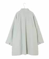 RLUAE10650 HIROKO BIS GRANDE(ヒロコ ビス グランデ) 【大きいサイズ】スタンドカラーリバージャージーコート グリーン