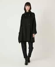 RLUAE10650 HIROKO BIS GRANDE(ヒロコ ビス グランデ) スタンドカラーリバージャージーコート グリーン