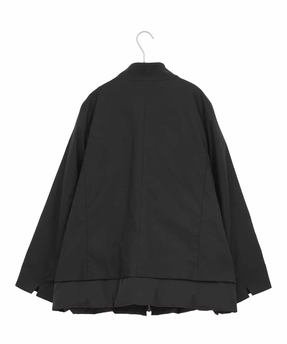 RLUAE40560 HIROKO BIS GRANDE(ヒロコ ビス グランデ) レイヤード風ツイルダウンコート ブラック