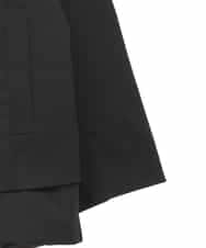 RLUAE40560 HIROKO BIS GRANDE(ヒロコ ビス グランデ) レイヤード風ツイルダウンコート ブラック