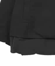 RLUAE40560 HIROKO BIS GRANDE(ヒロコ ビス グランデ) レイヤード風ツイルダウンコート ブラック