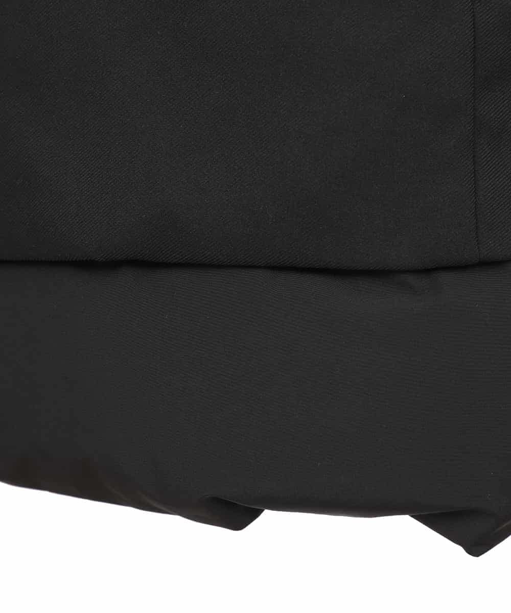 RLUAE40560 HIROKO BIS GRANDE(ヒロコ ビス グランデ) レイヤード風ツイルダウンコート ブラック