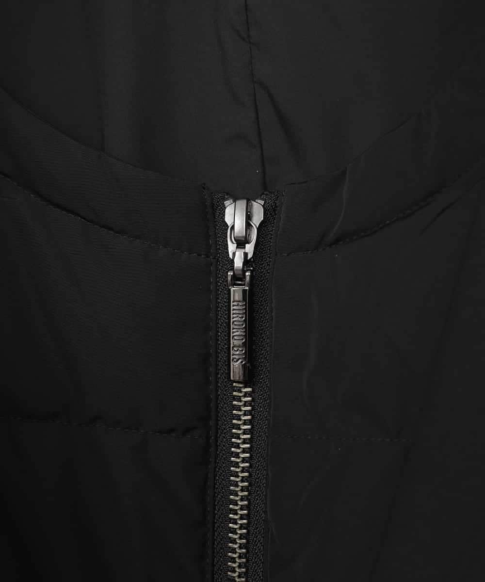 RLUAE40560 HIROKO BIS GRANDE(ヒロコ ビス グランデ) レイヤード風ツイルダウンコート ブラック