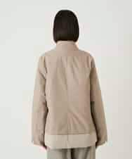 RLUAE40560 HIROKO BIS GRANDE(ヒロコ ビス グランデ) レイヤード風ツイルダウンコート ブラック