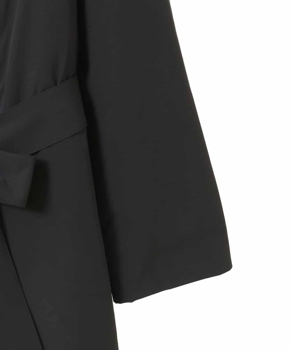 RLUAF40650 HIROKO BIS GRANDE(ヒロコ ビス グランデ) 【大きいサイズ】中綿入りロングコート ブラック