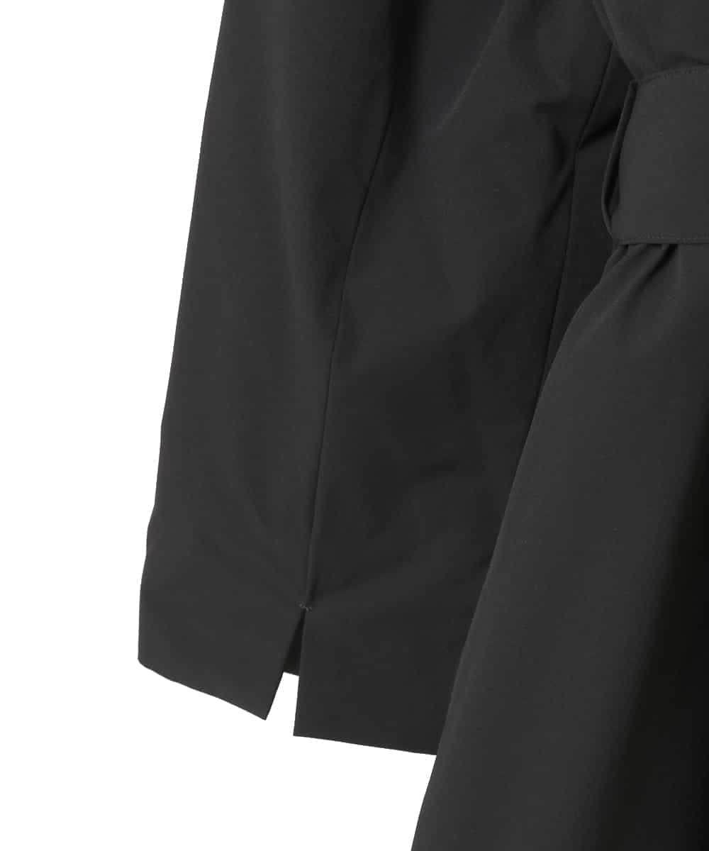 RLUAF40650 HIROKO BIS GRANDE(ヒロコ ビス グランデ) 【大きいサイズ】中綿入りロングコート ブラック